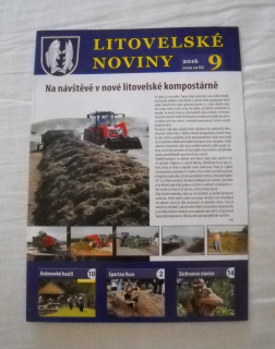 Časopis Litovelské noviny ročník 2016 číslo 9