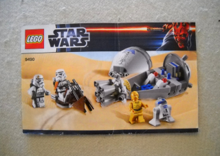 Lego Star Wars 9490 návod - Lego 2012 / JEN NÁVOD /