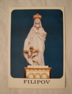 Pohlednice Filipov Socha v Milostné kapli - cca 1990-2002