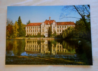 Pohlednice Litovel SVVŠ - barevná nepoužitá - retro
