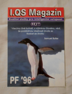 Propagační přání do Nového roku I.QS Magazín 1996