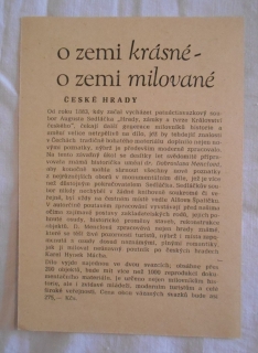 Knižní objednací lístek nakladatelství Odeon z roku 1972