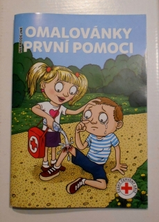 Propagační edukační Omalovánky první pomoci - 2020