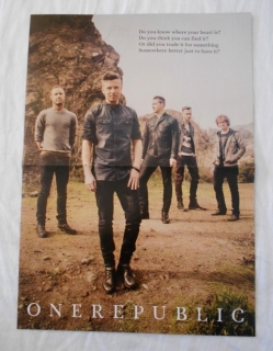 One Republic - barevný plakát - poster