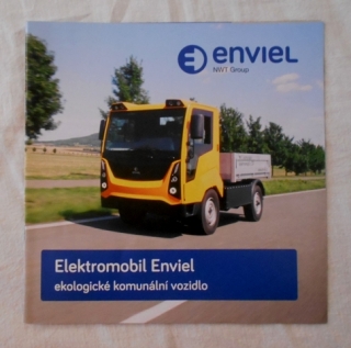 Reklamní prospekt Enviel NWT Group - elektromobil
