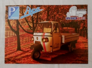 Reklamní prospekt Piaggio Ape - 2008