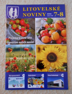 Časopis Litovelské noviny ročník 2021 číslo 7-8