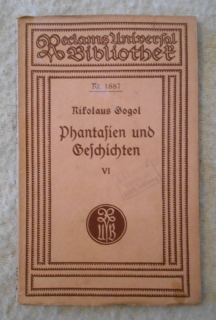 Nikolaus Gogol - Phantasien und Geschichten - Leipzig