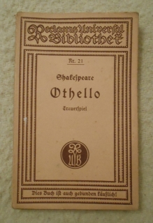 William Shakespeare - Othello - Leipzig