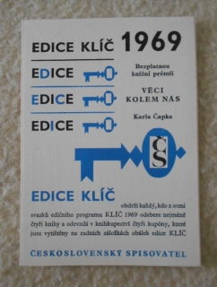 Knižní objednací lístek Edice Klíč 1969