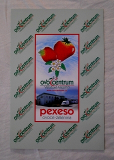 Propagační pexeso Ovocentrum Valašské Meziříčí - ovoce zelenina - 2012