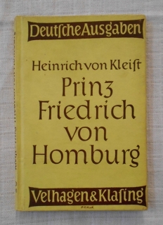 Heinrich von Kleist - Prinz Friedrich von Homburg - 1943 v němčině