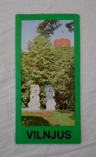 Propagační leták Vilnjus Intourist / česky / - 1984