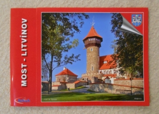 Most • Litvínov - propagační brožura s plánem města - Helvich