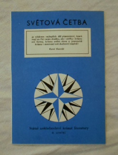 Objednávkový lístek na knihy Edice Světová četba - SNKLU 1959