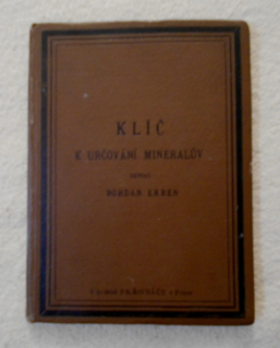 Bohdan Erben - Klíč k určování minerálův - 1894