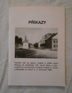 Příkazy oslavy 4.-5. července 1992 - pamětní brožura