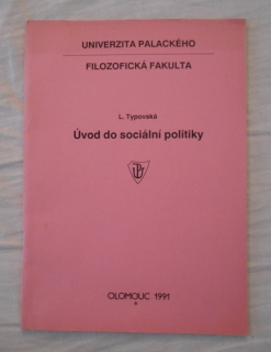 Ludmila Typovská - Úvod do sociální politiky - 1991