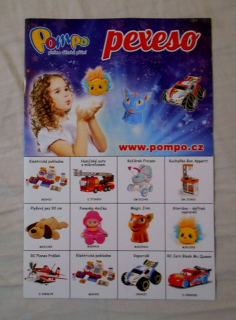 Propagační pexeso Pompo - plníme dětská přání - 2015