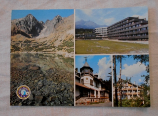 Pohlednice Vysoké Tatry - Tatranská Lomnica - barevná poslaná