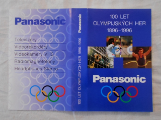 VHS originální papírový přebal - 100 let Olympijských her 1896-1986