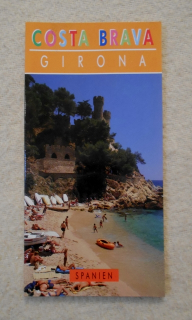 Turistická brožura Costa Brava Girona - v němčině