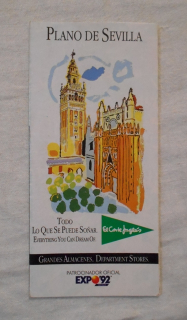 Mapa - Plano de Sevilla - 1992