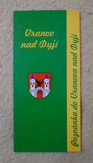 Regionální propagační leták Pozvánka do Vranova nad Dyjí