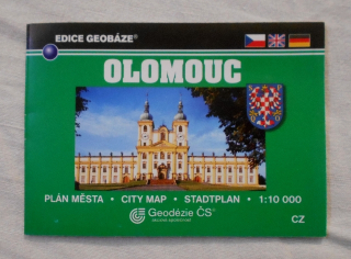 Mapa - Olomouc Plán města - Edice Geobáze - 2000