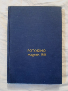 Časopis Fotokino magazin 1984 - svázaný ročník kompletní - 12 čísel - německy