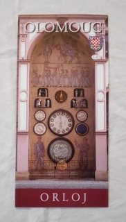 Regionální propagační leták Olomouc Orloj - 2002