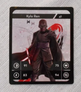 Sběratelská kartička Star Wars 41 - Kylo Ren - Kaufland 2019