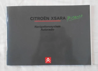 Návod k obsluze Citroën Xsara Picasso Navigationssystem Autoradio - 2001 německy