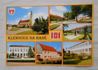 Pohlednice Klenovice na Hané - 2001 - barevná nepoužitá