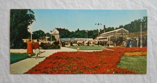 Pohlednice Olomouc Výstava květin - 7 x 14,9 cm barevná nepoužitá