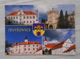 Pohlednice Jevišovice Pozdrav z Jevišovic - barevná nepoužitá