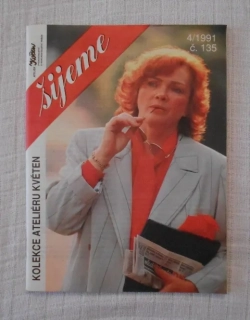 Časopis Šijeme v Ateliéru květen 135 - číslo 4/1991