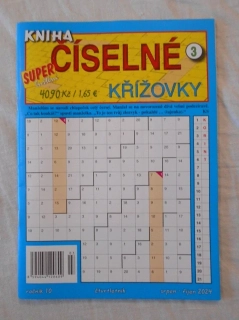 Super luštění Číselné křížovky rok 2024 číslo 3