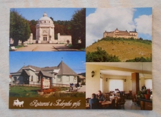 Pohlednice Restaurant u Železného grófa - barevná nepoužitá