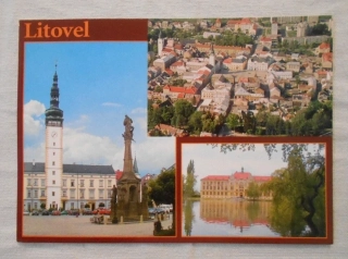 Pohlednice Litovel - barevná nepoužitá
