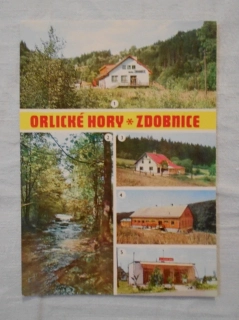 Pohlednice Orlické hory * Zdobnice - barevná nepoužitá