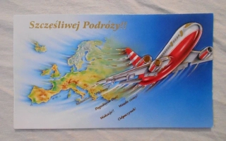 Přání Szczęśliwej Podróży!! ( Šťastnou cestu ) - USA/POLSKA - polsky