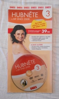 DVD Hubněte s Mf Dnes 2008 3 - DVD NEVYBALENÉ