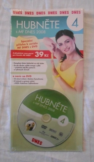 DVD Hubněte s Mf Dnes 2008 4 - DVD NEVYBALENÉ