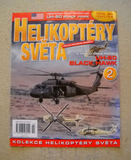 Časopis Helikoptéry světa č. 2 UH-60 Black Hawk - bez modelu